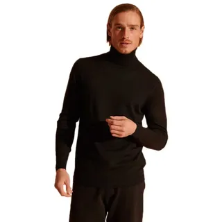 Superdry Merino Rollneck Pullover - Nightwatch Black - XL