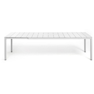Rio Alu Ausziehtisch 210, weiß