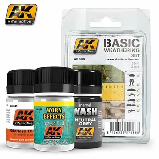 AK-Interactive AK Basic Weathering Set