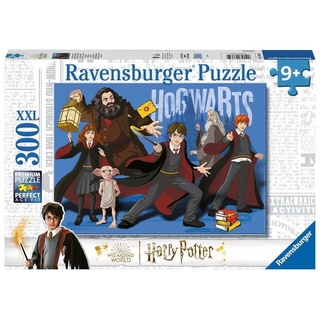 Ravensburger Puzzle 300 Teile KinderPuzzle XXL Harry Potter Zauberschule Hogwarts 13365, 300 Puzzleteile