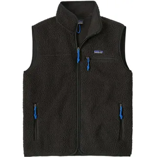 Patagonia Retro Pile Vest Schwarz M