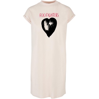 Foo Fighters Kleid knielang - Heart - S bis XXL - für Damen - Größe S - pink  - Lizenziertes Merchandise! - S