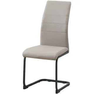Hti-Living Schwingstuhl SallyP Kunstleder cappuccino 4 Stk.