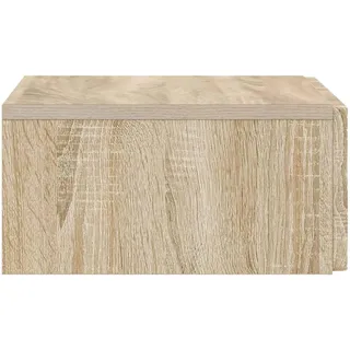 vidaXL Wandmontierter Beistelltisch 59 x 34,5 x 17 cm