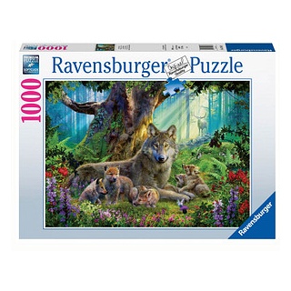 Ravensburger Wölfe im Wald Puzzle, 1000 Teile