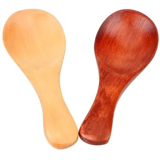 2st Kleine Hölzerne Löffel Mini Gewürze Zucker Gewürzsalz Honig Teelöffel Kaffee-tee-jam Senf Ice Cream Holzlöffel