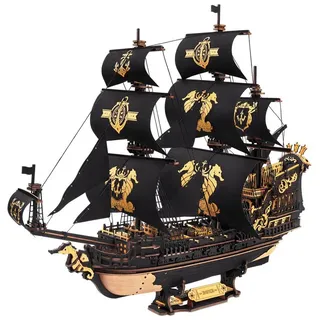 ROKR 3D-Puzzle Seahorse Barque, Puzzleteile