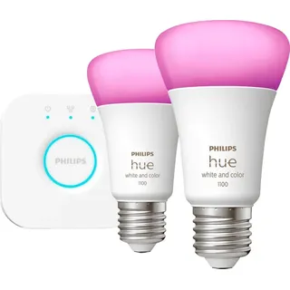 Philips Hue White & Color Ambiance E27 1100 lm 2 St. + Bridge