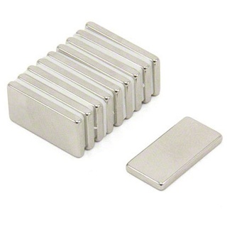 Magnetastico | 40 Stück Neodym Magnete extra stark N52 Rechteck 20x10x2 mm | Magnet rechteckig, Kühlschrankmagnet, Mini Magnete stark für Pinnwand Magnettafel Whiteboard, Rechteckmagnet Quadermagnet