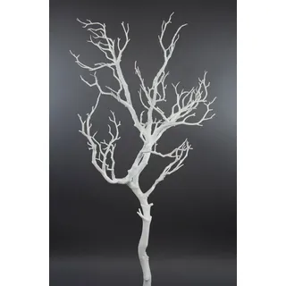 Seidenblumen Roß Kunstzweig Dekoast / Dekozweig YF künstlicher Ast Zweig Kunstast, Seidenblumen Roß, Höhe 95 cm, Weiß weiß 95 cm