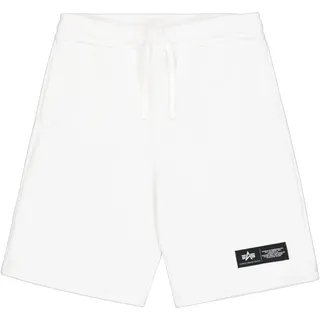 Alpha Industries Label Jogger Short Shorts Weiß S