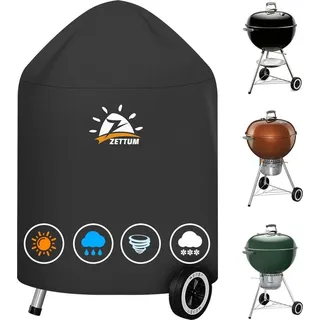 luxuskollektion Kugelgrill Abdeckung 57 CM schwarz