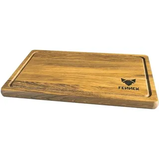 FENNEK Frühstücksbrettchen Eiche 1 40 x 25 cm Braun