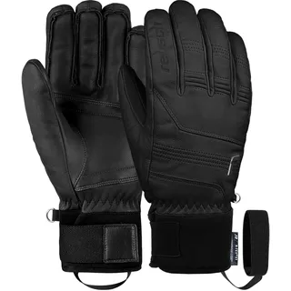 Skihandschuhe REUSCH "Highland R-TEX XT" Gr. 8, schwarz Damen Handschuhe Sporthandschuhe aus wasserdichtem und atmungsaktivem Material