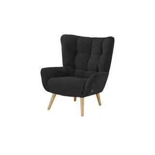 SOHO Polstersessel  Jolyn , schwarz , Maße (cm): B: 87 H: 100 T: 86.0