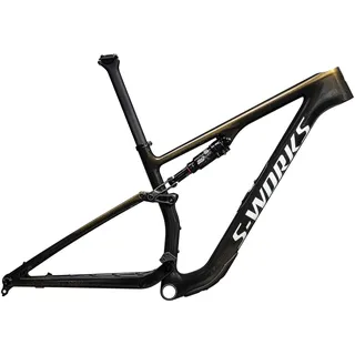 Specialized S-Works Epic 8 Rahmenset Gloss Carbon Gold Pearl/Metallic White Silver