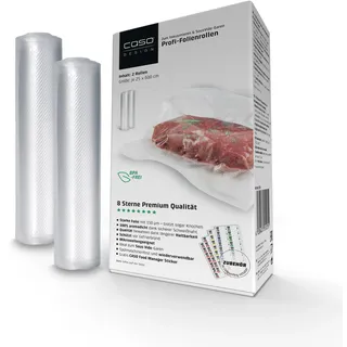 CASO Design Folienrollen 25x600 cm 2 Stück