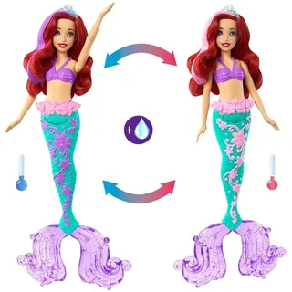 Mattel HLW00 - Disney Princess - Arielle die Meerjungfrau Puppe inkl. Zubehör