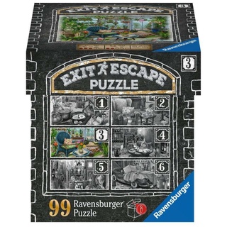 Ravensburger Exit Puzzle 16879 Im Gutshaus Wintergarten - Rätsel- und Puzzlespaß für Erwachsene