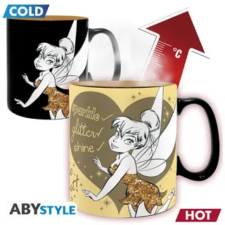Abysse Deutschland Mug Heat Change 0,46 l Tinkerbell Sparkle
