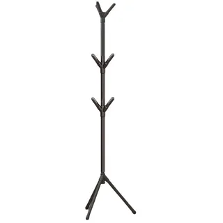 AWJUWHBJ Garderobenständer, freistehend, für Kleidung, Hüte, Handtaschen, Baum, einfache Montage für Eingangsbereich, Schlafzimmer, Flur, Garderobenbaum