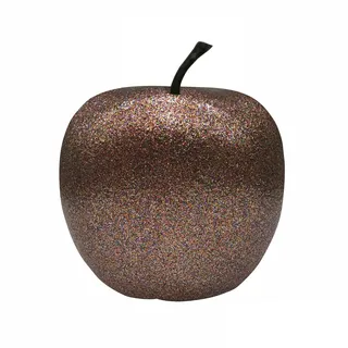 Deko-Apfel in Bronze aus robustem Fiberglas, Größe XS - E2206-S1-GLMB