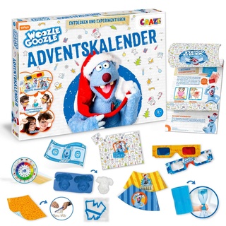 Craze Woozle Goozle Adventskalender - Spielzeug Adventskalender mit Experimente für Kinder, Weihnachtskalender für Mädchen & Jungen ab 8 Jahre