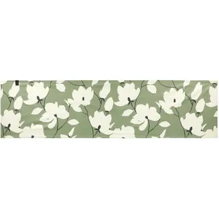 Schöner Wohnen Tischläufer SW-Fleur ¦ grün ¦ 100% Baumwolle ¦ Maße (cm): B: 150 H: 0,5