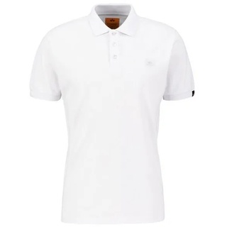 Alpha Industries Poloshirt ALPHA INDUSTRIES Men - Polo Shirts X-Fit Polo weiß M