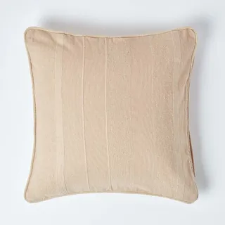 Homescapes Kissenbezug Rajput 60 x 60 cm Beige