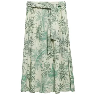 s.Oliver Faltenrock Damen Floral Grün 40