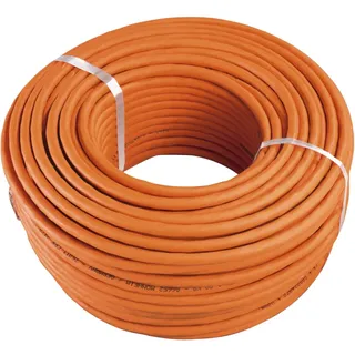 Hama CAT7 Netzwerkkabel S/FTP 50 m Orange