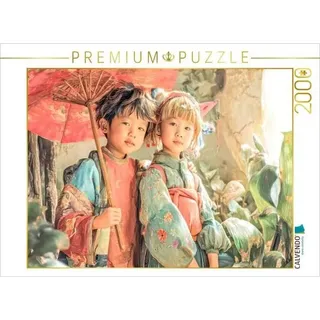 CALVENDO Puzzle Japanische Anime 2000 Teile Lege-Größe 90x67cm Foto-Puzzle für glückliche Stunden