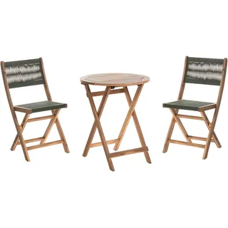 Beliani Bistro Set 2-tlg. Grün