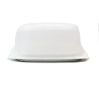 TUPPERWARE Käseglocke KäseMax Junior Käse weiß stapelbar Käseglocke