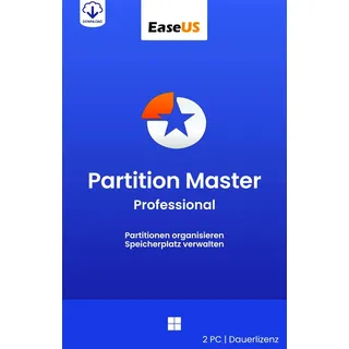 EaseUS Partition Master Pro 20 (2026) Win 2PC Dauerlizenz + LifetimeUPG Download