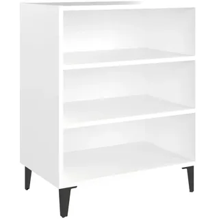 vidaXL Bücherregal 57 x 35 x 70 cm Weiß