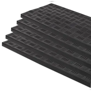 Karat Madras 25 x 75 cm Schwarz