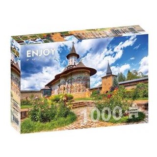 ENJOY-1059 - Kloster Sucevita, Suceava New York, Puzzle, 1000 Teile