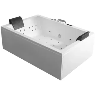 EAGO Whirlpool GE120TSL mit Acryl-Schürze, 190x130