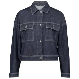 Betty Barclay Jeansjacke langarm in Dark Blue Denim | Gr.: 48