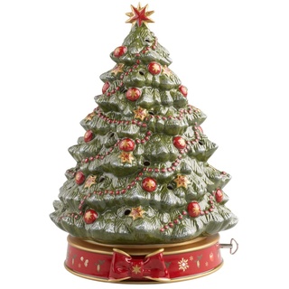 Villeroy & Boch – Toy'S Delight Spieluhr "Weihnachtsbaum" Grün, Weihnachten Spieluhr, Weihnachtliche Spieluhr, Weihnachtsbaum Keramik, Spieluhr Weihnachten Mit Musik, Weihnachtsdeko, Porzellan