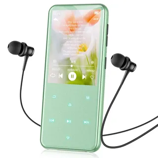 AGPTEK 64GB MP3 Player Bluetooth 5.3 mit 2,4" TFT Farbbildschirm HiFi Musik