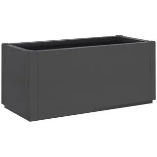 vidaXL Pflanzkübel Dunkelgrau 80x36x35 cm PP 368777