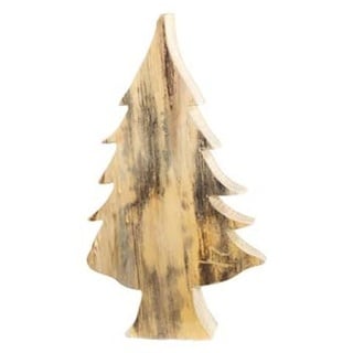 Holz Tanne ohne Rinde, H 45 cm"Holz Tannenbaum ohne Rinde"