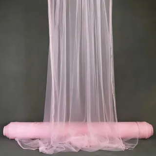 Tüll Stoff für Hochzeit Vorhang,Querbehang Hochzeitsbogen,160 x 100cm Hochzeitsdeko Gardinen Deko Schals,Tüllstoff zum Nähen Meterware,Kostümstoff,Dekostoff für Fotografie,Party,Zeremonie,Pink