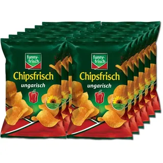 Funny-Frisch Funny Frisch Chipsfrisch ungarisch 12 x 40 g