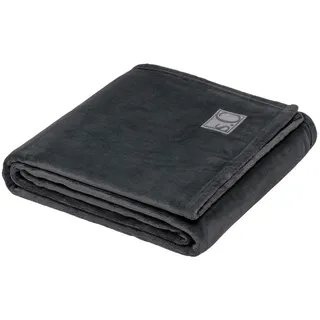s.Oliver Kuschelsoft Kuscheldecke 150 x 200 cm Grau/Anthrazit