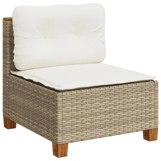 vidaXL Gartensofa Loungesofa beige