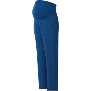 ESMARA® Damen Musselin-Umstandshose (Navy, S(36/38))